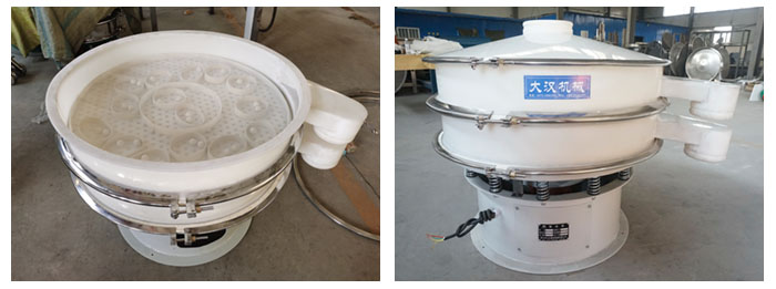 安裝篩框，防塵蓋，換網(wǎng)完成