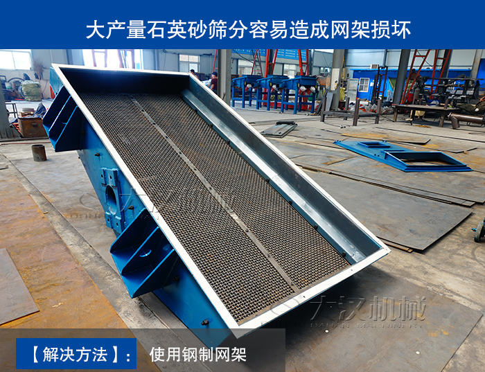 石英砂礦用振動篩